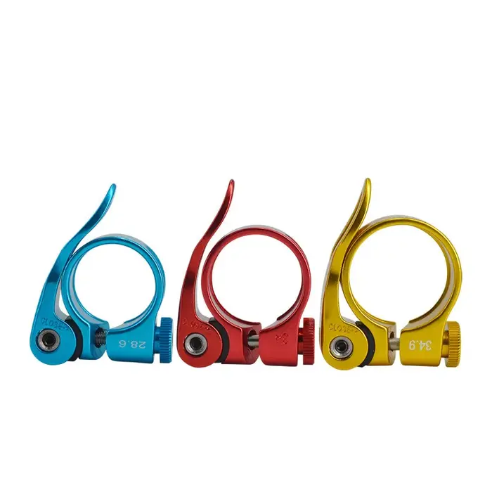 Collier de serrage pour tige de dégager de vélo en alliage d'aluminium, pince pour tube de siège de 
