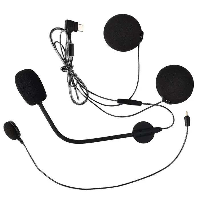 Fodsports Moto Bluetooth Casque Casque Interphone Accessoires pour M1-S Plus M1-S Air Écouteur Écout