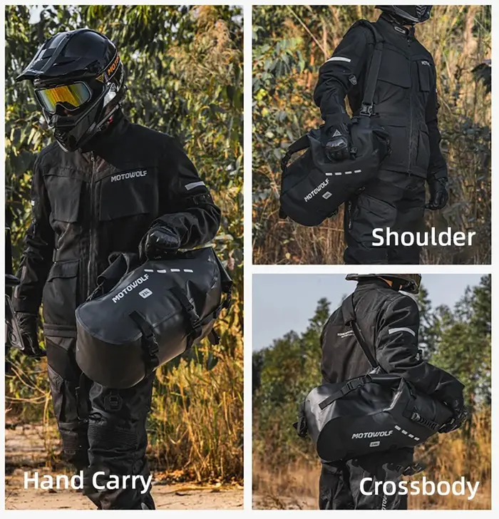 Sacoches de voyage imperméables pour motos