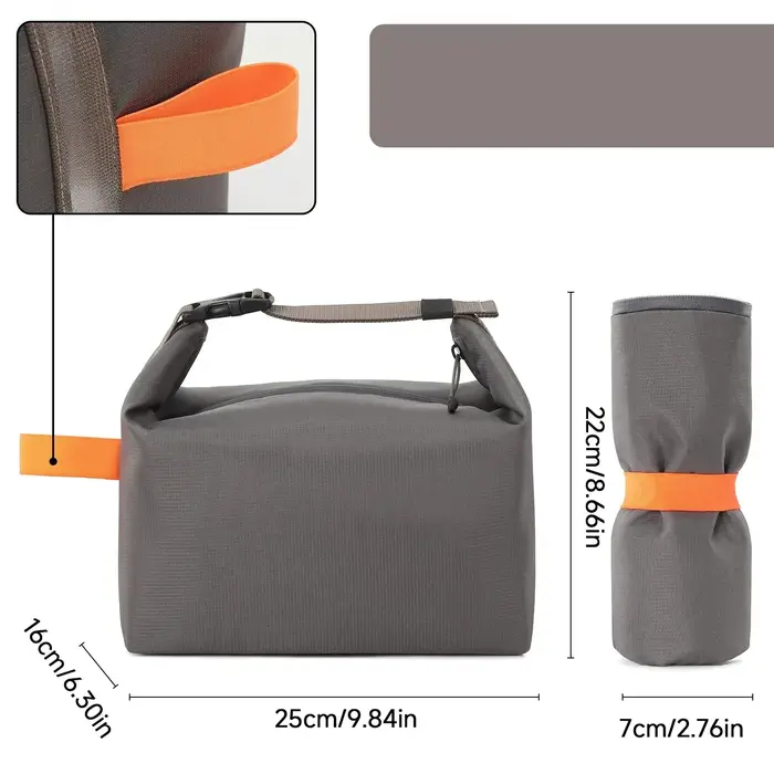 Sac à déjeuner isolé, sac à Bento isolant