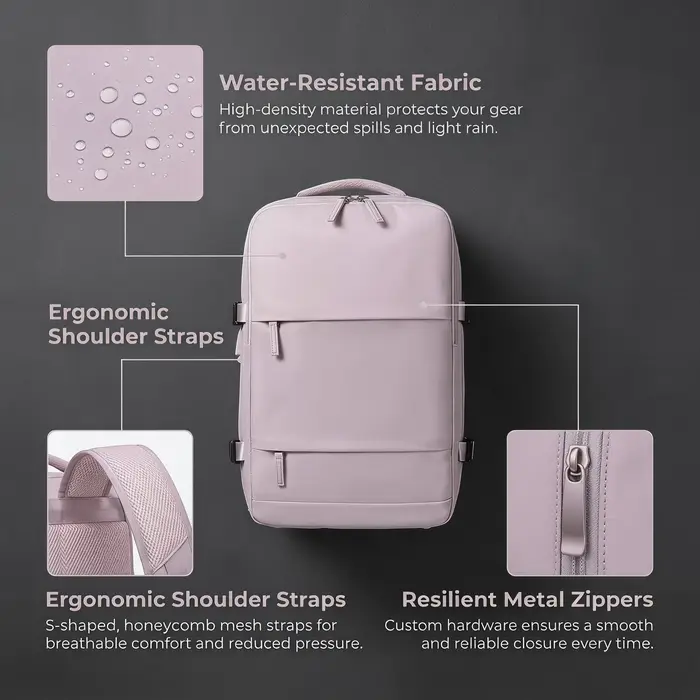 Sac à dos de voyage décontracté pour femme