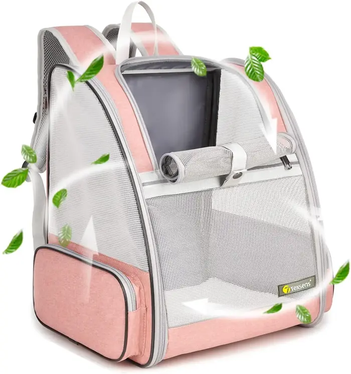 Sac à dos universel à bulles pour chiens et chats, transporteur de voyage portable avec design innovant, plusieurs couleurs disponibles