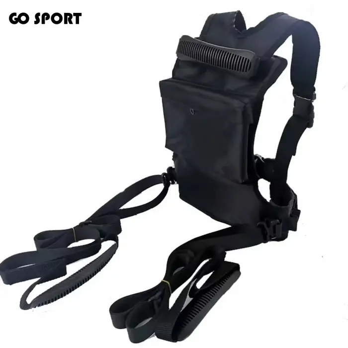 Harnais de traction réglable pour enfants avec sac à dos intégré