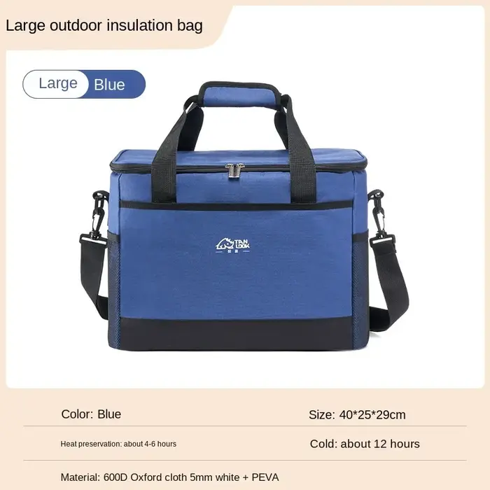 TANLU sac isolé sac de glace en plein air Portable Camping grande capacité étanche refroidisseur domestique