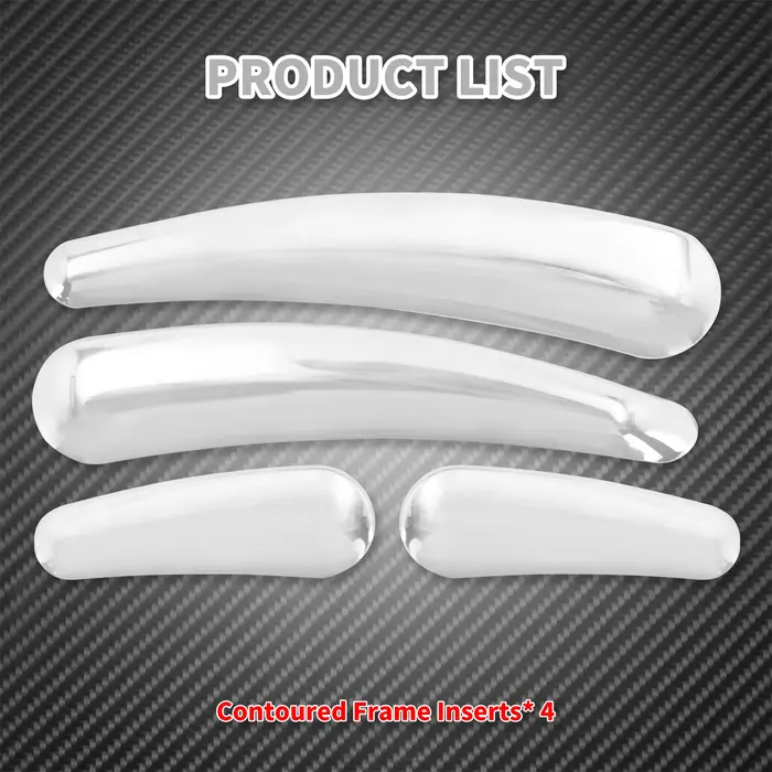 4xMoto 3D bras oscillant cadre insérer couverture chromée pour Harley Heritage Softail personnalisé 