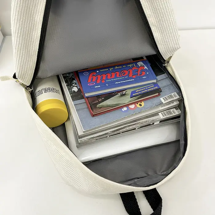 Sac à dos polyvalent noir, gris, blanc, rouge, de haute qualité, grande capacité, sac de voyage imperméable, sac d'ordinateur en nylon lavable, unisexe
