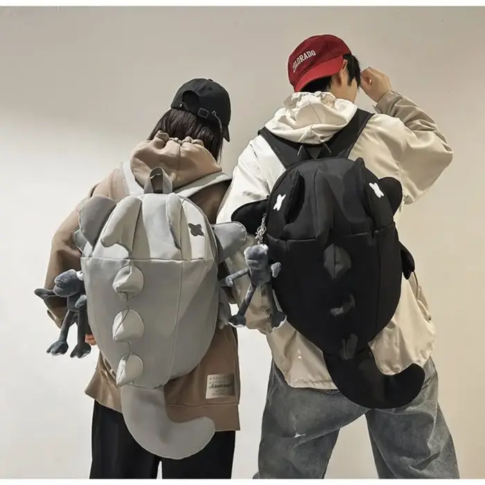Sac à dos tendance imperméable motif requin