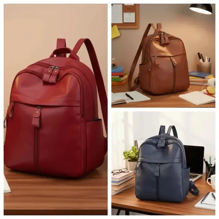 Sac à dos élégant en PU souple