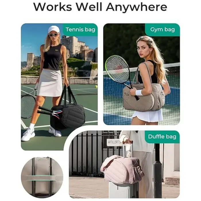 Nouveau sac de raquette de tennis et de pickleball d'extérieur