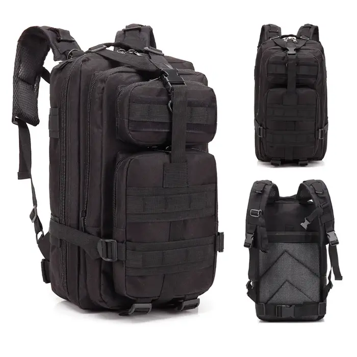 Sac à dos tactique 20L-25L en nylon pour la randonnée