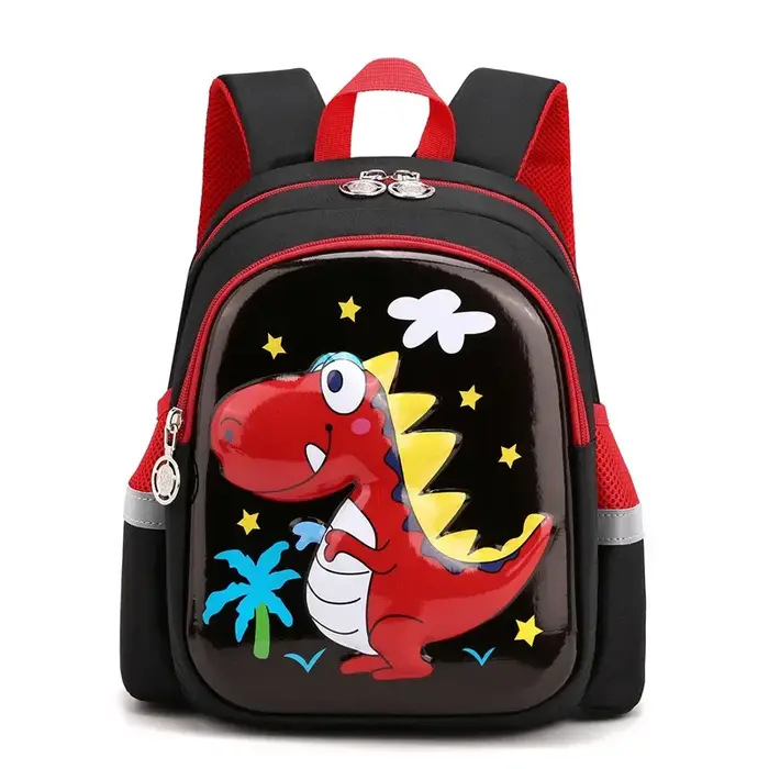 Cartable dinosaure 3D pour garçons de la maternelle