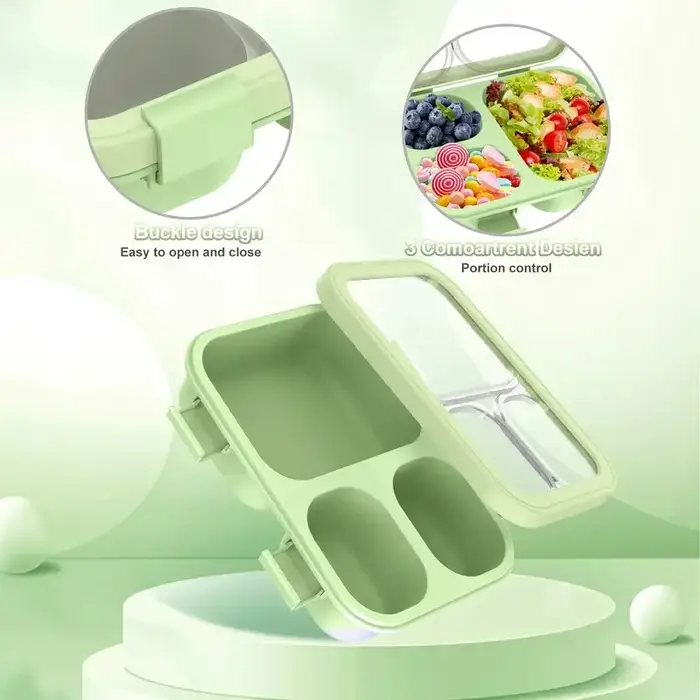 Boîte à Bento étanche, stockage des aliments pour déjeuner