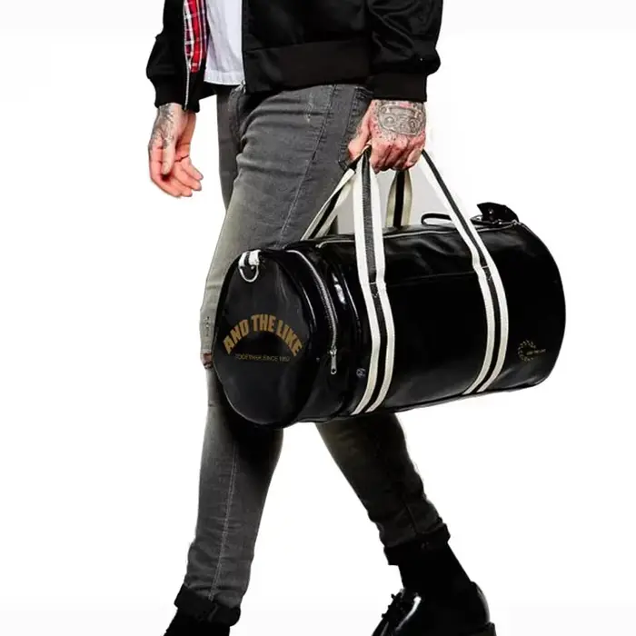 Sac de Sport en cuir imperméable pour femmes et hommes