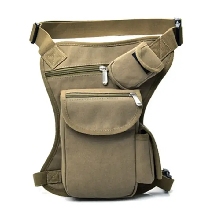 Sac de jambe tactique pour hommes, sac de taille multifonctionnel, ceinture de cuisse réglable, rand