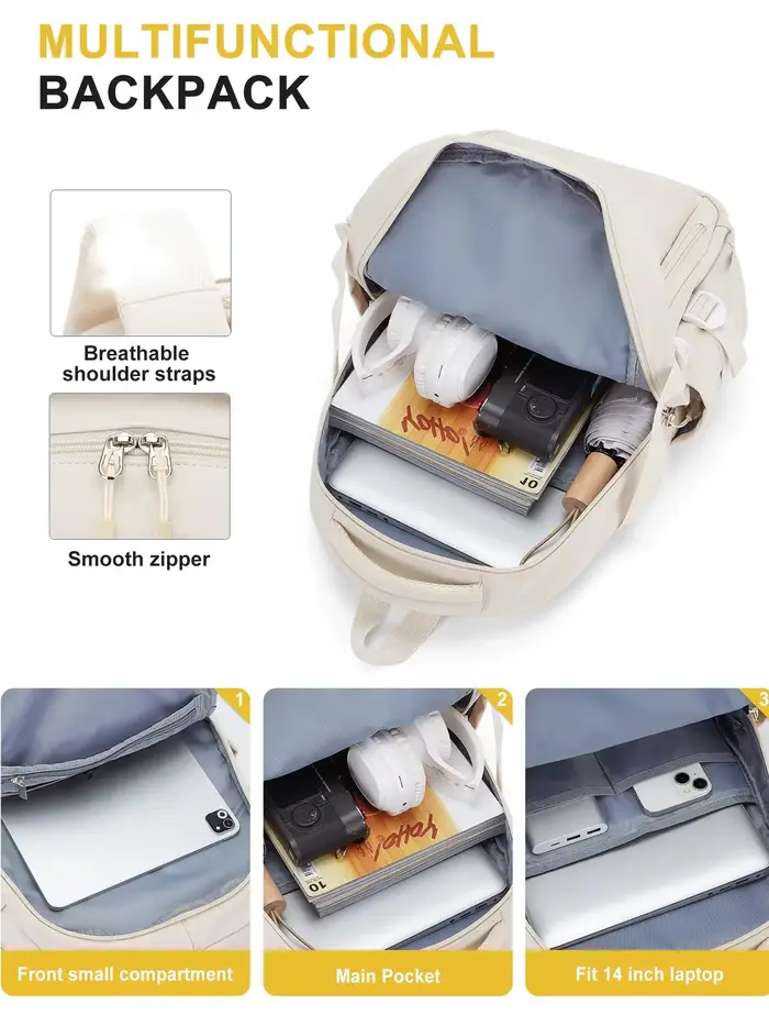 Sac à dos scolaire pour fille garçon haute capacité étanche adolescents collège sac à dos sac à dos hommes femmes voyage sac à dos ordinateur portable Kawaii sac
