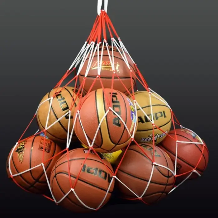 Sac en filet pour ballons de sport en Nylon épais