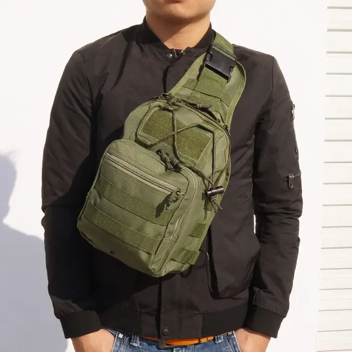 Sac à dos tactique à bandoulière Rover EDC, sac à bandoulière CCW pour l'extérieur, sac de randonnée