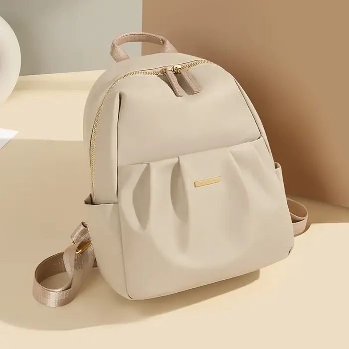 GOLF mignon sacs à dos pour femmes élégant dames sac à dos sac à main couleur unie petit sac à dos