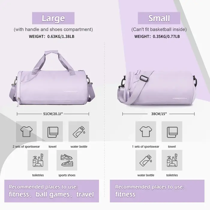 Sac de sport pour femmes