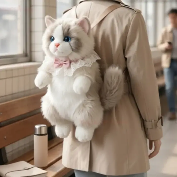 Sac à dos chat mignon pour filles