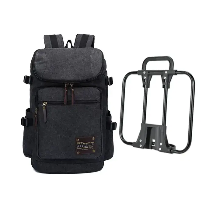 Sac à dos multifonctionnel en toile pliable pour vélo Bromsilice, sac de sport de plein air, sac de 