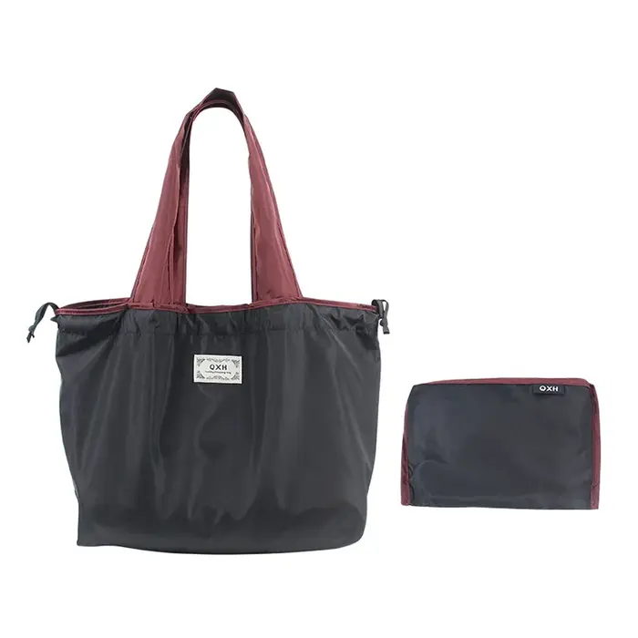 Sac de Shopping Pliable de Grande Capacité, 1 Pièce, pour Épicerie et Supermarché