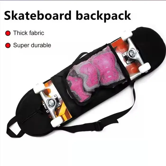 Sac de skateboard à quatre roues-sac