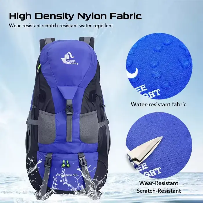 Sac à dos de randonnée en plein air de 50 L pour le camping