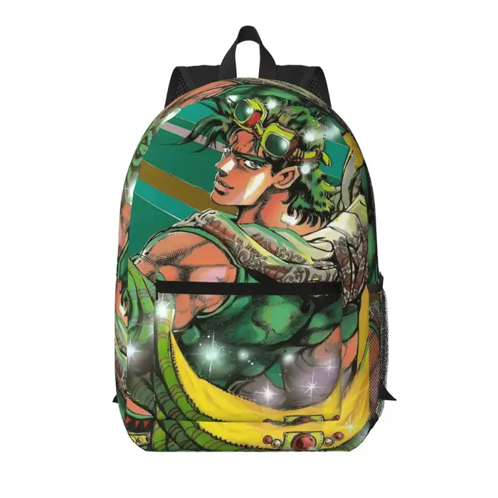 Sac à dos Jojo Bizarre Adventure Joseph Joestar, sac à dos de grande capacité, sac d'école, sacs à b