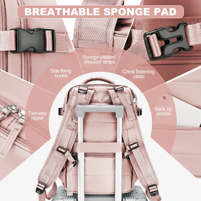 Sac à dos pour femme, sac à dos pour cabine d'avion