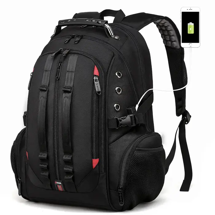 Bange voyage sac à dos 15.6 sac à dos pour ordinateur portable hommes USB Anti-vol sacs à dos pour adolescents cartable