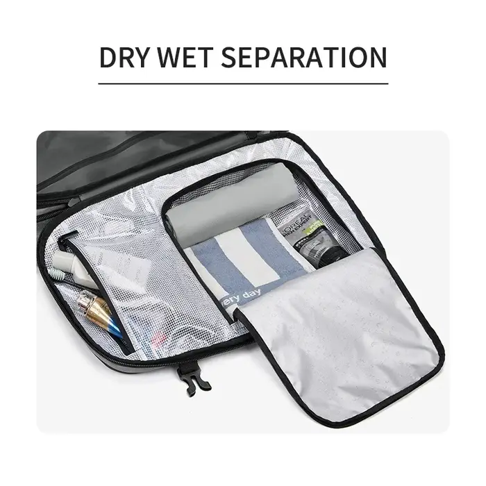 Sac à dos de voyage pour hommes, compression sous vide, sac à dos pour ordinateur portable de 17 pou