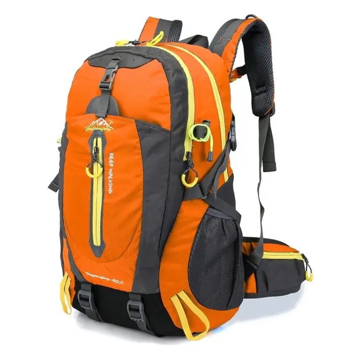Sac à dos de voyage Water Degree pour homme et femme, sac à dos pour ordinateur portable, camping, randonnée, trekking, escalade, 40L