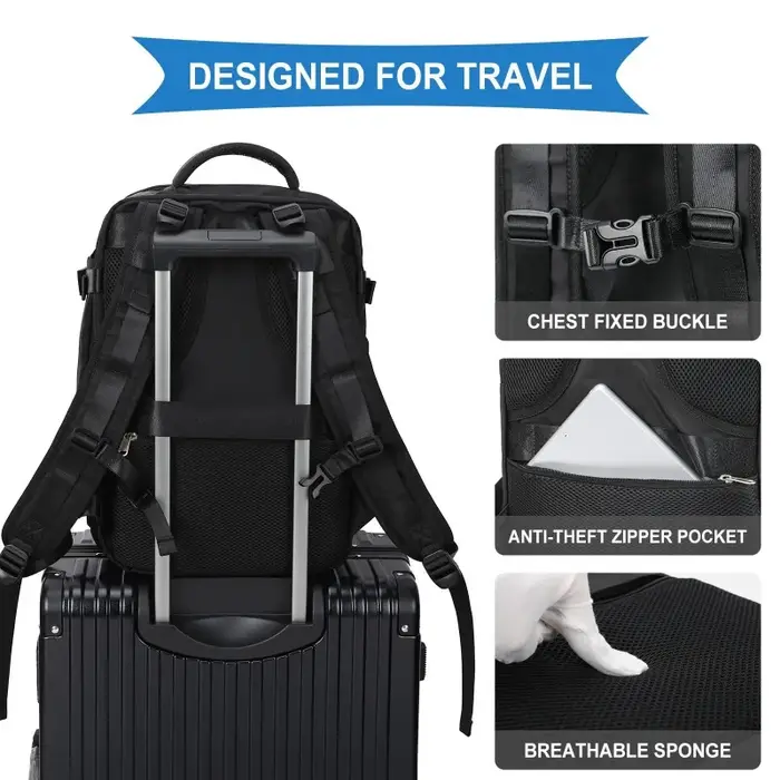 Sac à dos de voyage grande capacité sac à dos multifonctionnel sac à dos étudiant sac à bagages