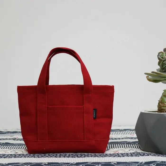 Femmes sac à bandoulière petit coton toile sac à main fourre-tout décontracté femme Eco sac mignon sacs de messager 2025