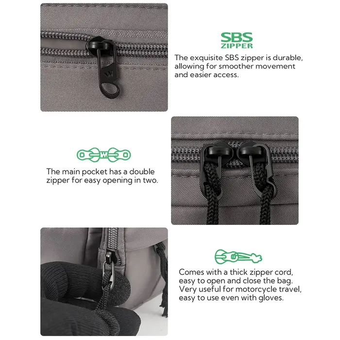 WATERFLY Fanny Pack taille Packs grand sac à bandoulière pour femmes hommes avec 7 poches zippées sangle