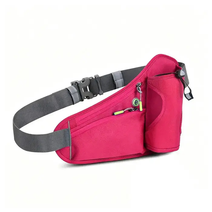 Sac Banane de Course avec Porte-Bouteille d'Eau