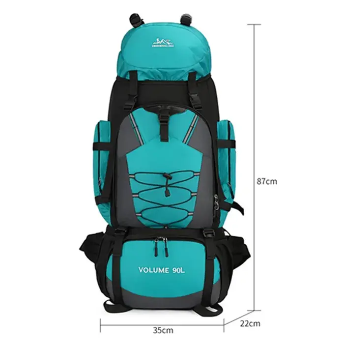 90L randonnée Camping sac à dos voyage sac à dos étanche Trekking sac à dos grands sacs de sport de plein air pour