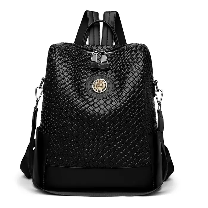 Sac à dos de luxe pour femmes, marque de créateur, grande capacité, sac à dos de voyage multifonctio