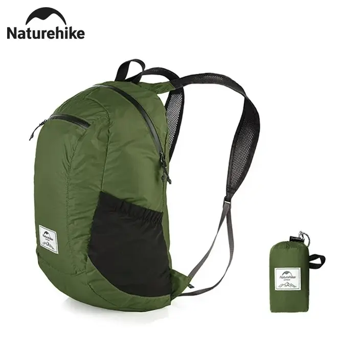 Naturehike 18L Camping sac à dos Portable ultraléger imperméable en Nylon sacs homme en plein air pliable sport voyage randonnée sac à dos