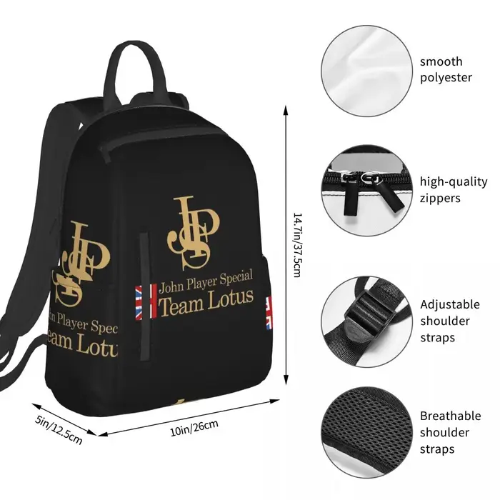 Sac à dos JPS John Player Special Team8 pour étudiants