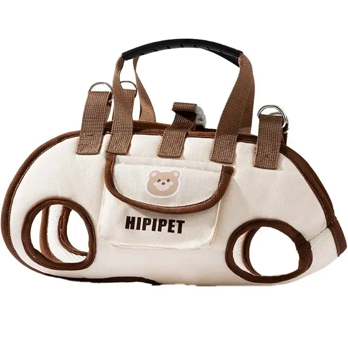 Sac à dos avec harnais pour chien, porte-animaux de compagnie pour petit chien, harnais de levage po
