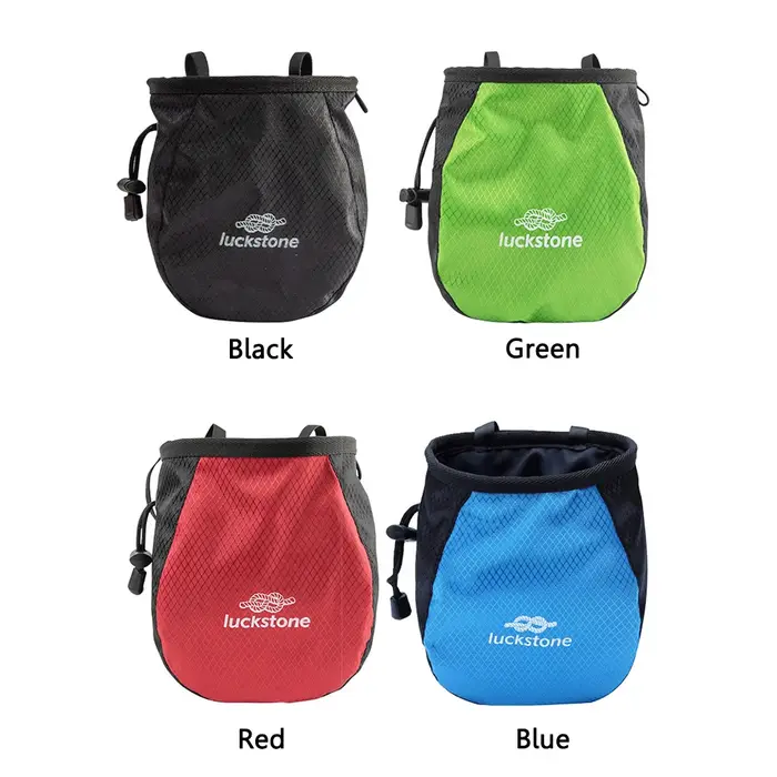 Grand sac de poudre de magnésium sac de craie étanche rangement réglable sac