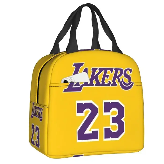 Culture physique basket-ball Sport sac fourre-tout isolé pour femmes refroidisseur réutilisable boît