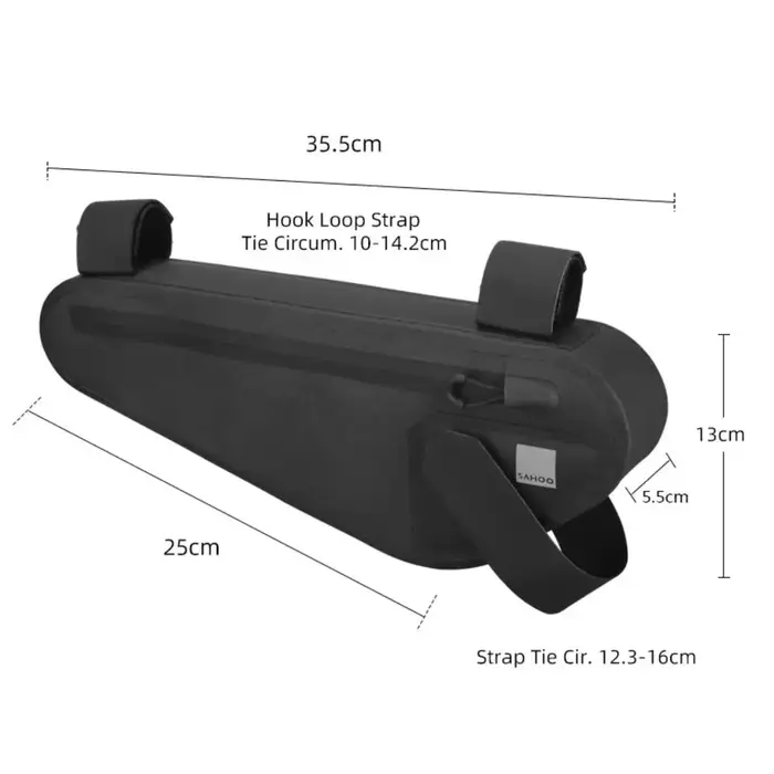 Sac triangulaire universel pour cadre de vélo
