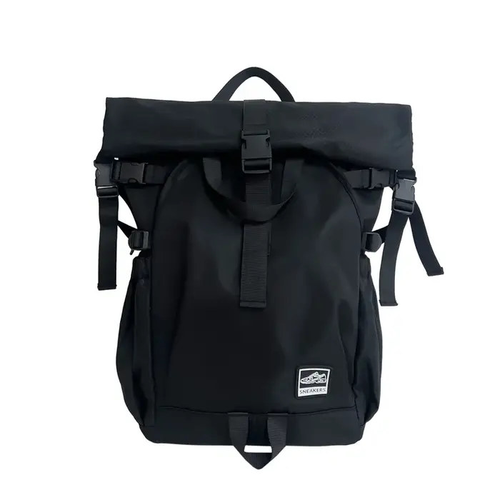Sac à dos à enroulement pour hommes – Sac de sport et de fitness avec compartiment à chaussures
