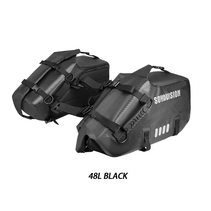 Sacoches de voyage imperméables pour motos, sac latéral universel pour BMW Honda Kawasaki Yamaha Hon