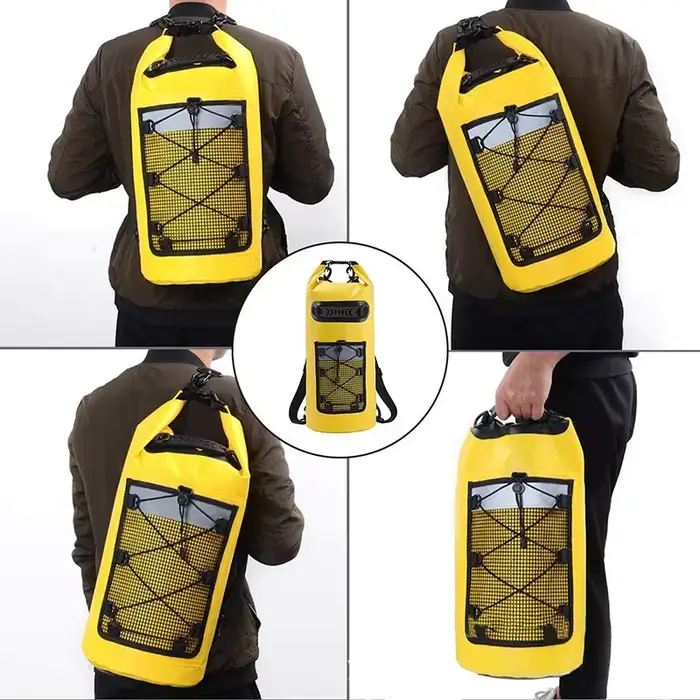 Sac à dos imperméable portable d'une capacité de 30 litres pour les activités de kayak