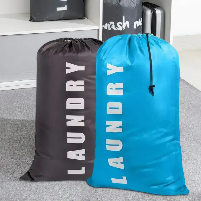 Lot de 2 sacs de rangement premium pour le linge