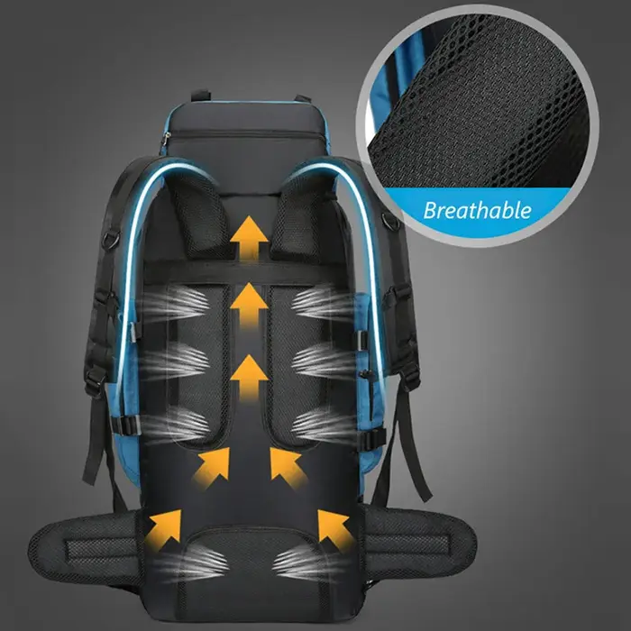 Sac à dos de randonnée imperméable pour homme